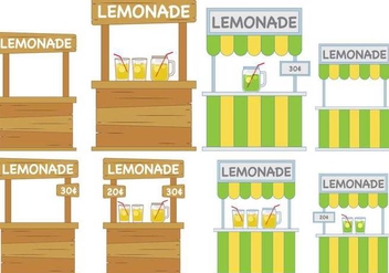 Lemonade Stand - Kostenloses vector #373311